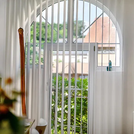 Atelierblick Im Winzerort *